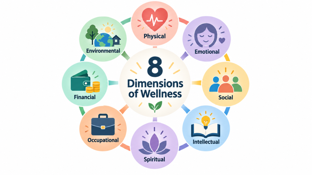 The 8 Dimensions of Wellness Explained