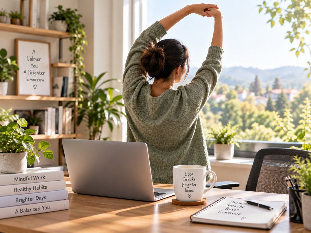 Take Breaks From Continuous Screen Work